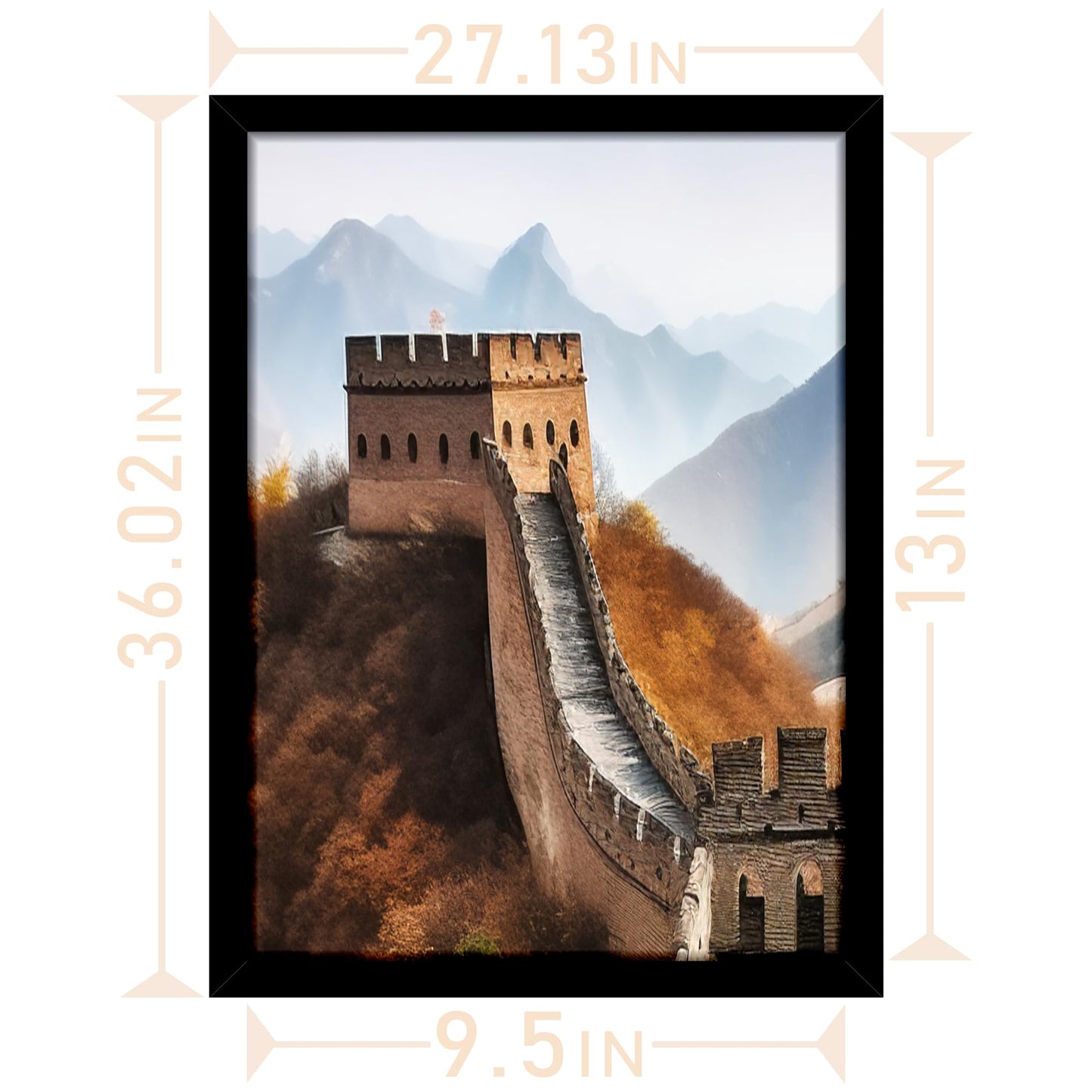 Multi Size Picture Frame, Photo Frame for Wall Mounting Display