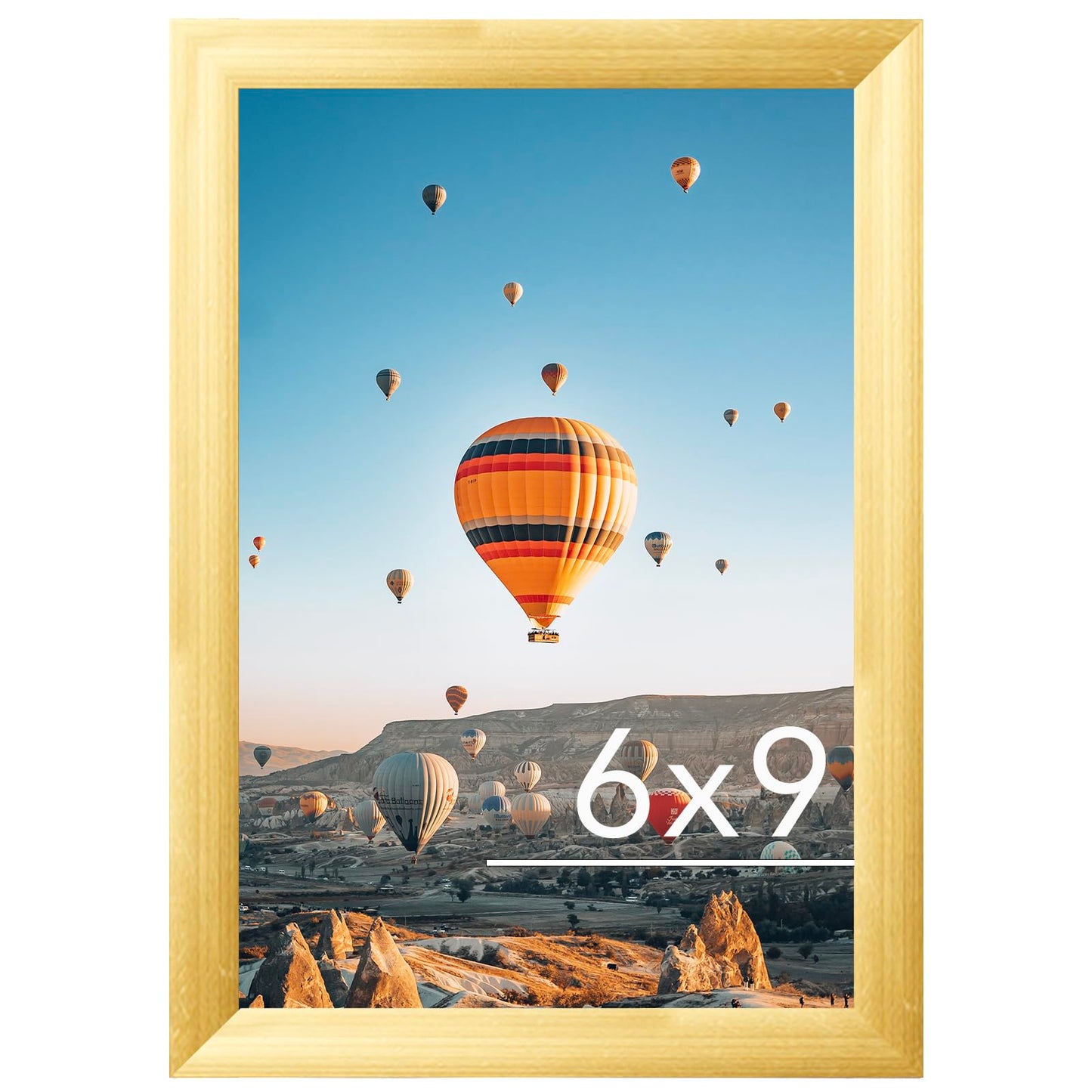 Picture Frame for Certificate Poster and Photo, Horizontal and Vertical Formats for Wall Hanging or Tabletop, Shatter Resistant Plexiglass