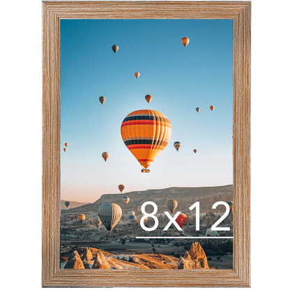 Picture Frame for Certificate Poster and Photo, Horizontal and Vertical Formats for Wall Hanging or Tabletop, Shatter Resistant Plexiglass