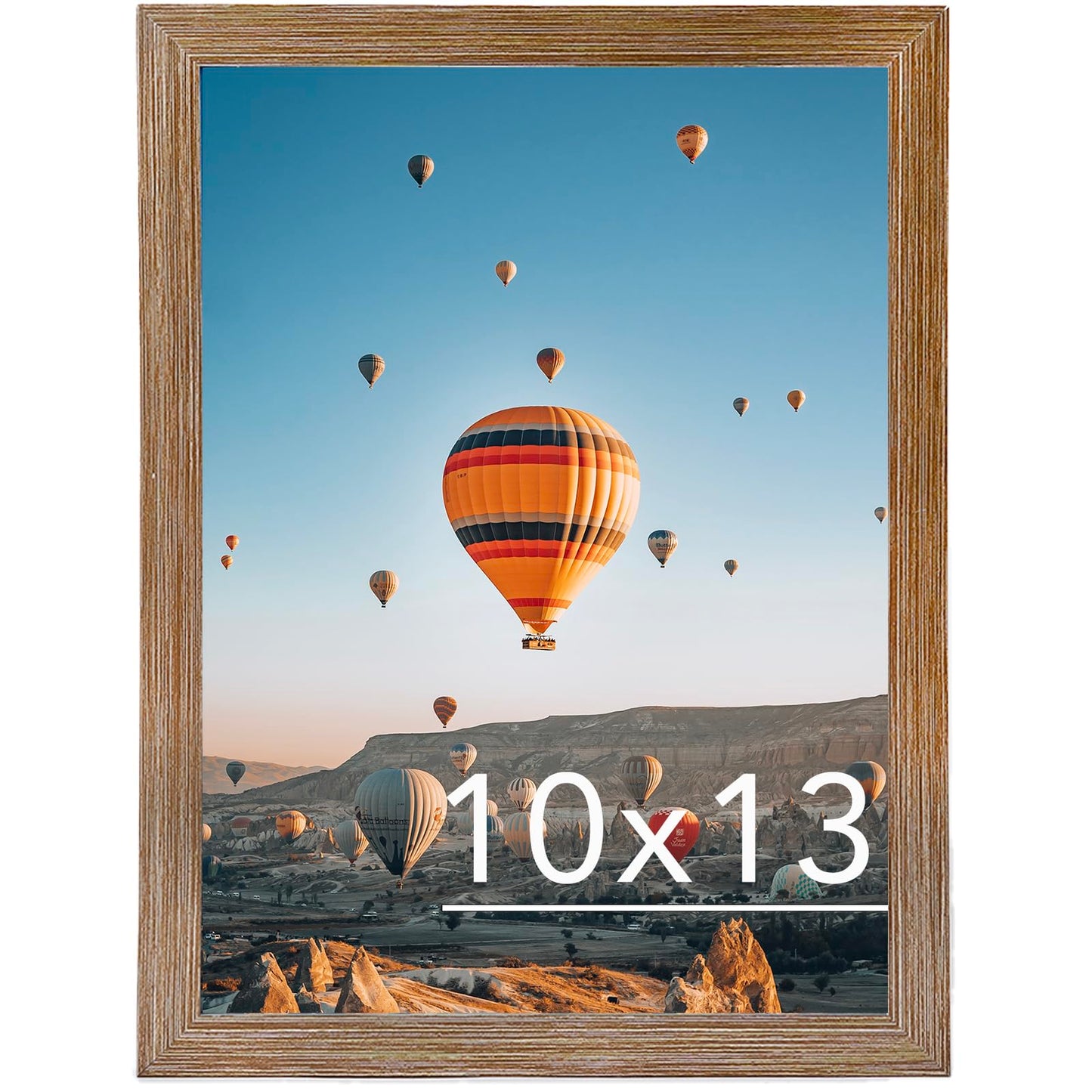 Picture Frame for Certificate Poster and Photo, Horizontal and Vertical Formats for Wall Hanging or Tabletop, Shatter Resistant Plexiglass