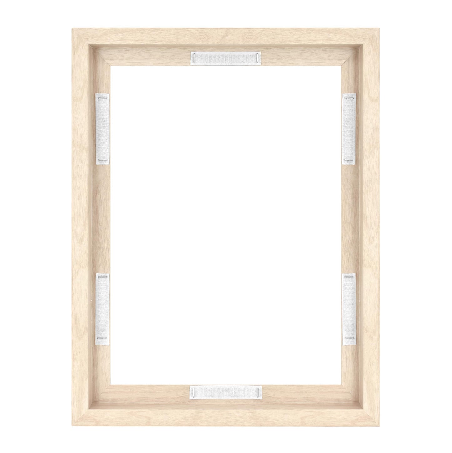 Floating Canvas Frame, Art Frames for Canvas Paintings with Adhesive Fasteners and Hanging Hardware