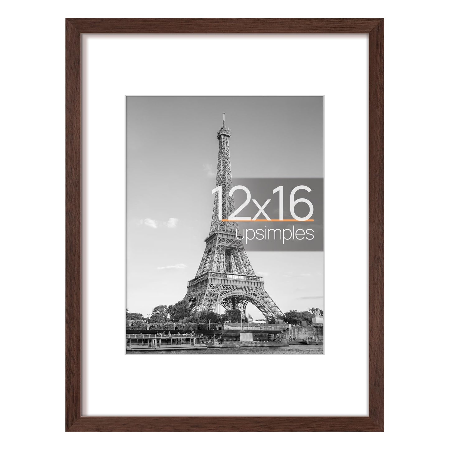 Picture Frame, Display Pictures with Mat or Without Mat, Wall Hanging Photo Frame