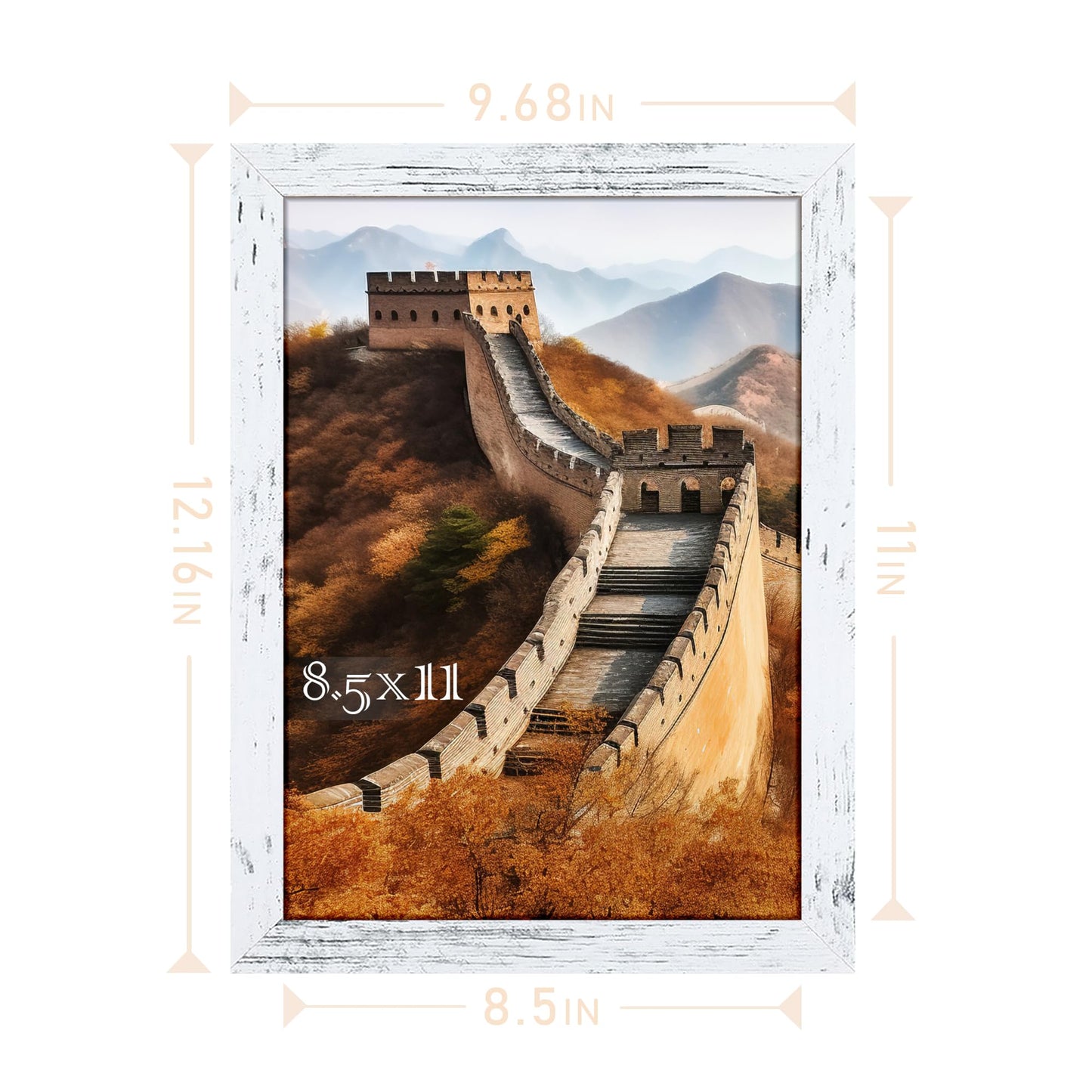 Multi Size Picture Frame, Photo Frame for Wall Mounting Display