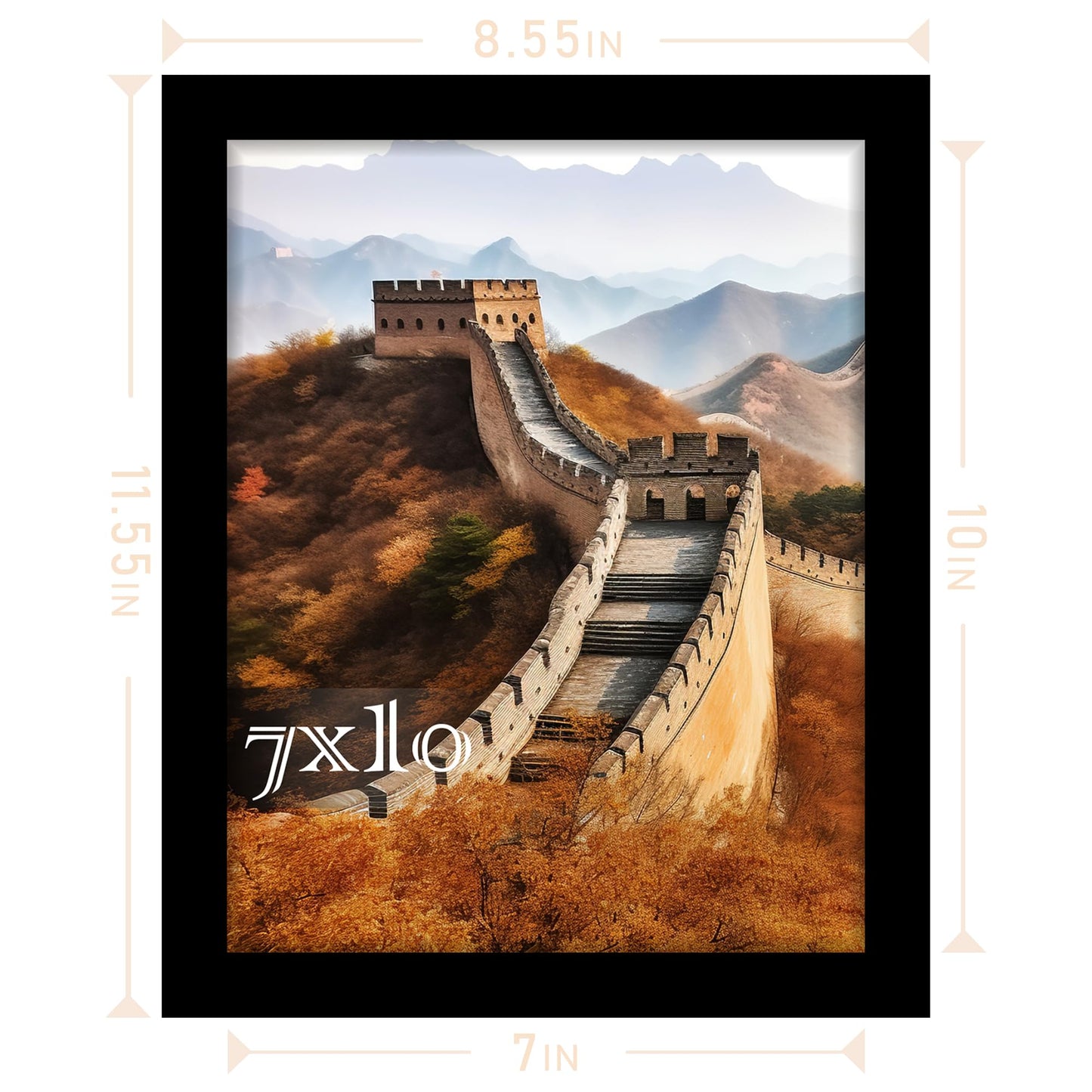 Multi Size Picture Frame, Photo Frame for Wall Mounting Display