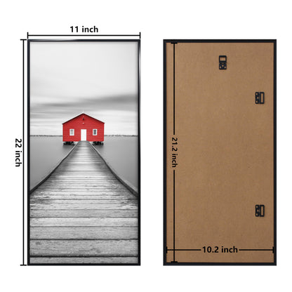 Poster Frame 3 Pack, Picture Frame for Horizontal or Vertical Wall Mounting, Sturdy and Scratch-proof