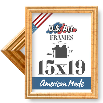 Traditional Style White Thin .75 Inch Wide, Solid Wood, Wall Decor Picture Poster Photo Frame