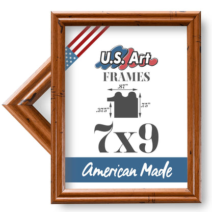 Traditional Style White Thin .75 Inch Wide, Solid Wood, Wall Decor Picture Poster Photo Frame