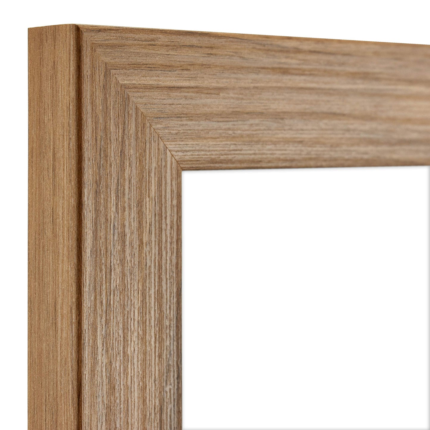 Museum Poster Frame Medium Oak, Vertical & Horizontal Wall Hanging Large Picture Frame for Photos, Posters & Art Prints