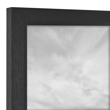 Trendsetter Poster Frame Black High-Gloss, Vertical & Horizontal Wall Hanging Large Picture Frame for Photos, Posters & Art Prints