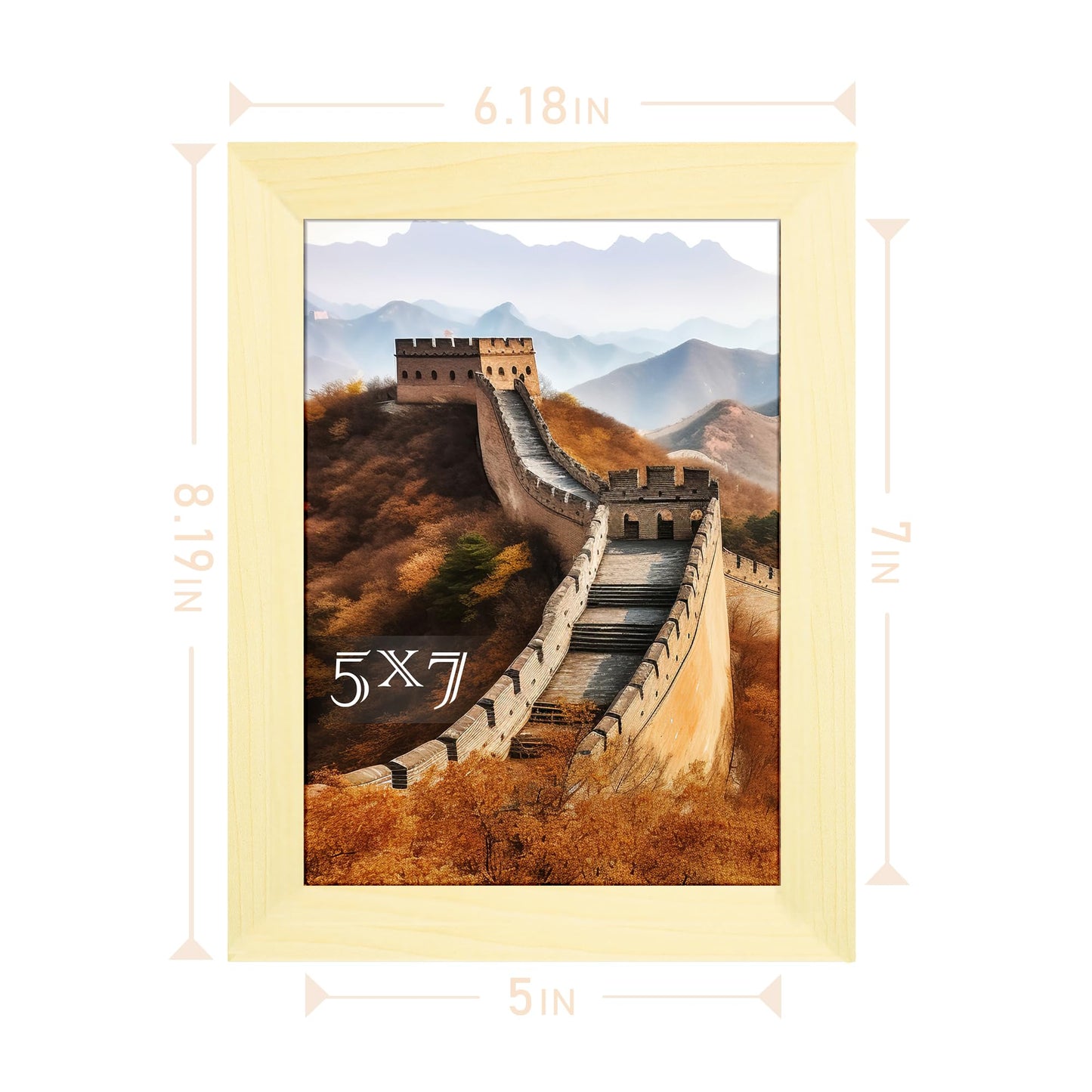 Multi Size Picture Frame, Photo Frame for Wall Mounting Display