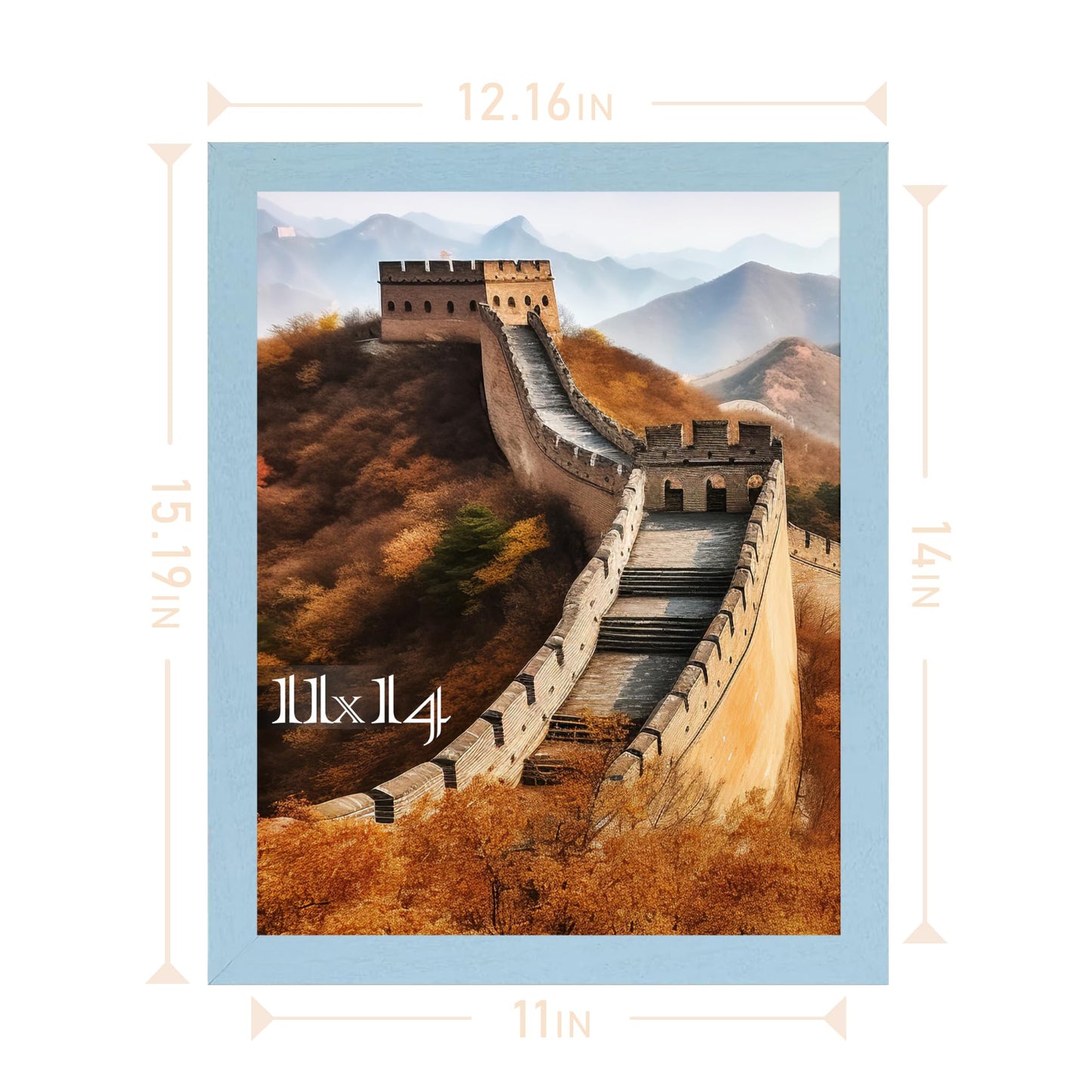 Multi Size Picture Frame, Photo Frame for Wall Mounting Display