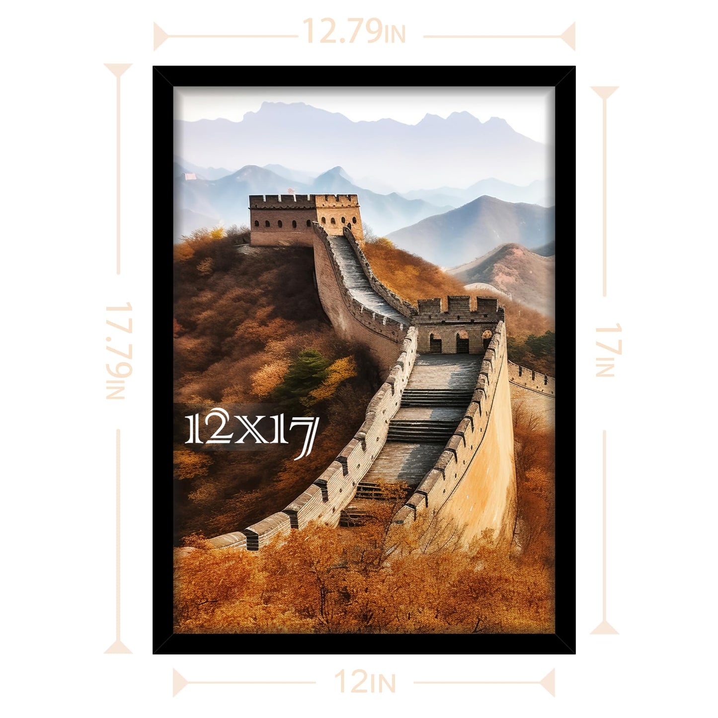 Multi Size Picture Frame, Photo Frame for Wall Mounting Display