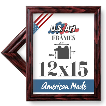 Traditional Style White Thin .75 Inch Wide, Solid Wood, Wall Decor Picture Poster Photo Frame