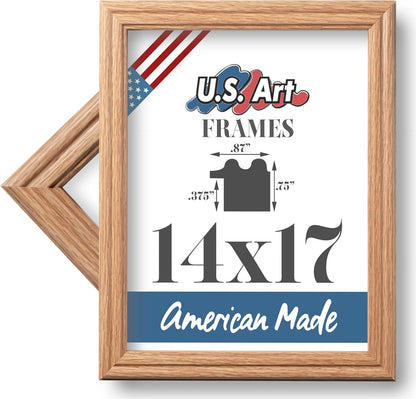 Traditional Style White Thin .75 Inch Wide, Solid Wood, Wall Decor Picture Poster Photo Frame