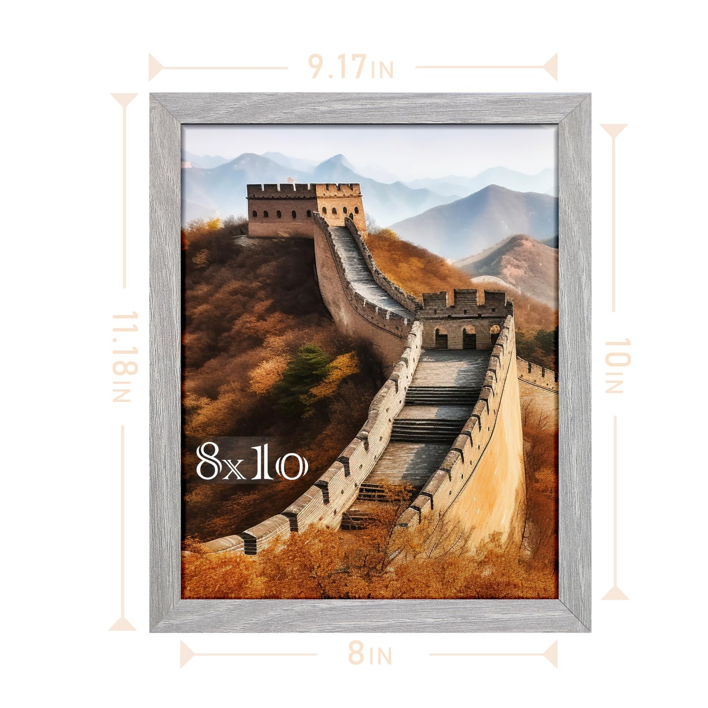 Multi Size Picture Frame, Photo Frame for Wall Mounting Display