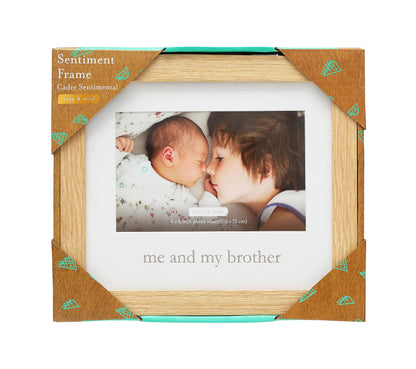 Rustic Me & My Sister Frame, Sibling Keepsake, Ideal Little or Big Sister Gift, Gender Neutral Nursery Decor