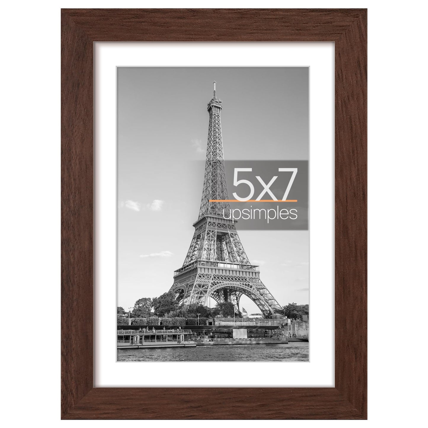 Picture Frame, Display Pictures with Mat or Without Mat, Wall Hanging Photo Frame