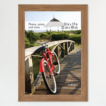 Museum Poster Frame Medium Oak, Vertical & Horizontal Wall Hanging Large Picture Frame for Photos, Posters & Art Prints