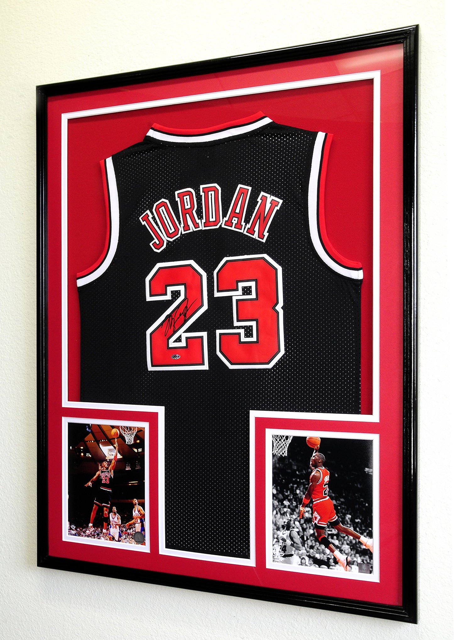 XL Double Matted Custom Framed Jersey Display Case Frame w/98% UV Protection