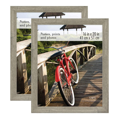 Museum Poster Frame Medium Oak, Vertical & Horizontal Wall Hanging Large Picture Frame for Photos, Posters & Art Prints