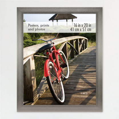 Museum Poster Frame Medium Oak, Vertical & Horizontal Wall Hanging Large Picture Frame for Photos, Posters & Art Prints