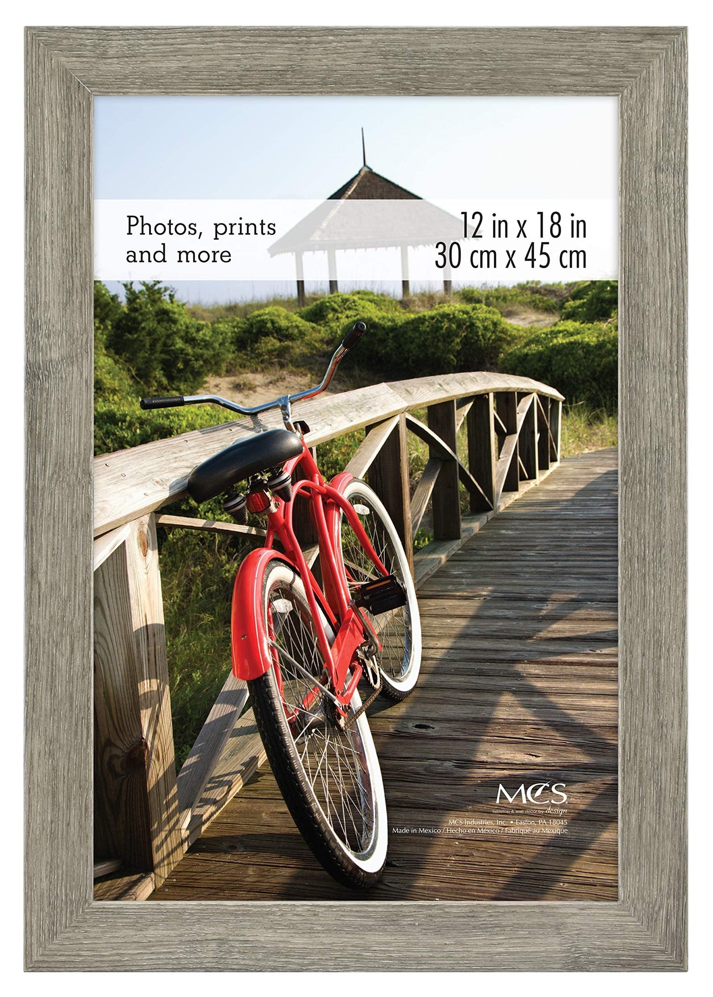 Museum Poster Frame Medium Oak, Vertical & Horizontal Wall Hanging Large Picture Frame for Photos, Posters & Art Prints