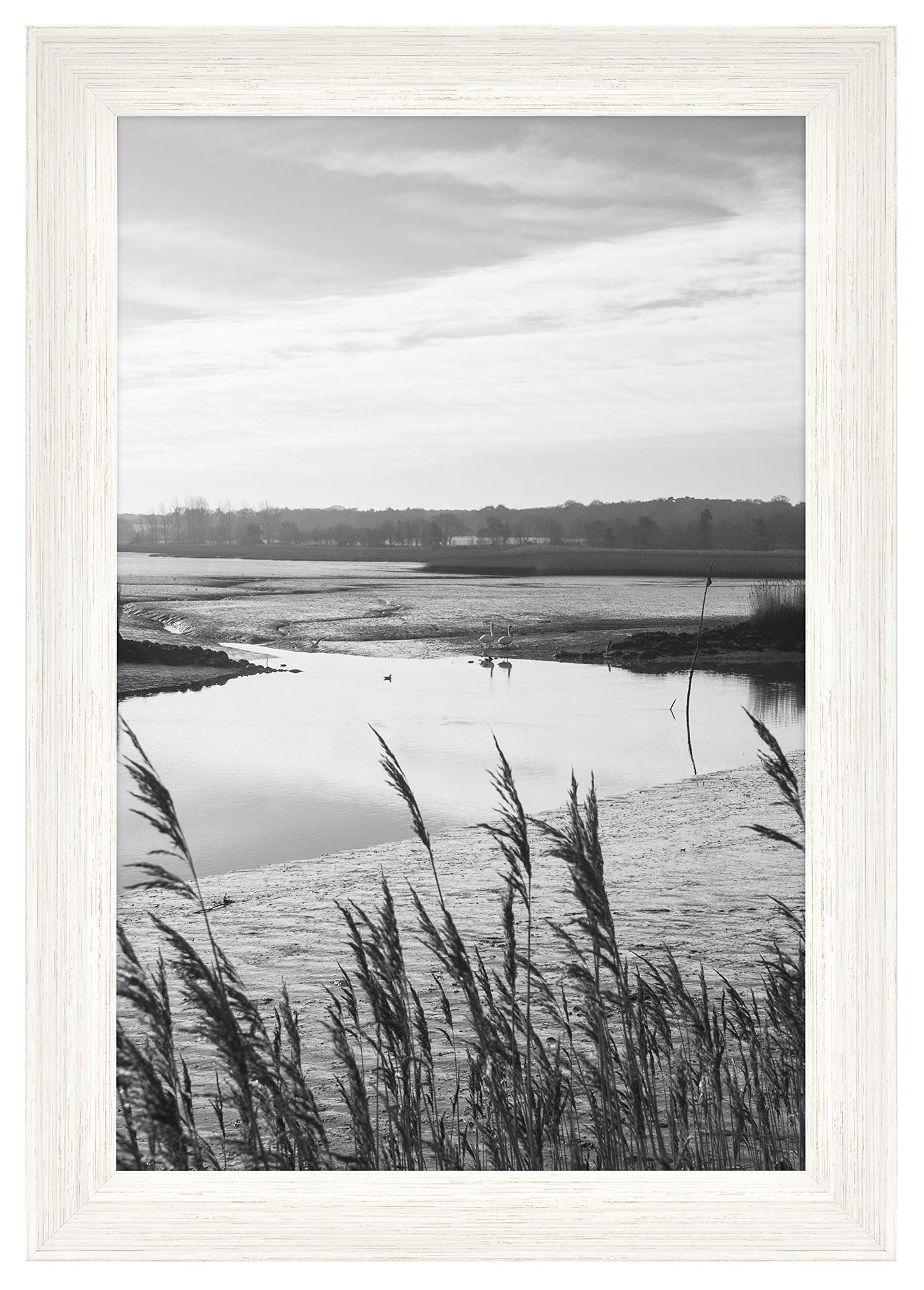 Museum Poster Frame Medium Oak, Vertical & Horizontal Wall Hanging Large Picture Frame for Photos, Posters & Art Prints