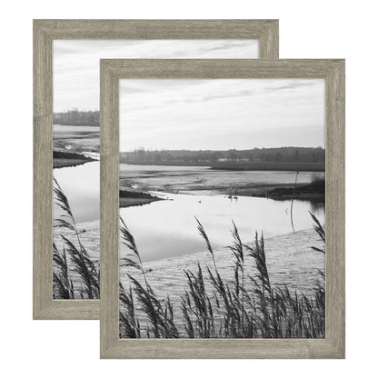 Museum Poster Frame Medium Oak, Vertical & Horizontal Wall Hanging Large Picture Frame for Photos, Posters & Art Prints