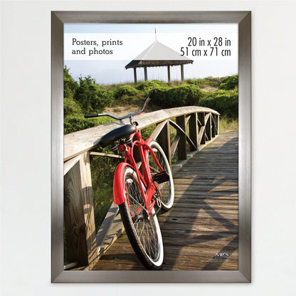 Museum Poster Frame Medium Oak, Vertical & Horizontal Wall Hanging Large Picture Frame for Photos, Posters & Art Prints