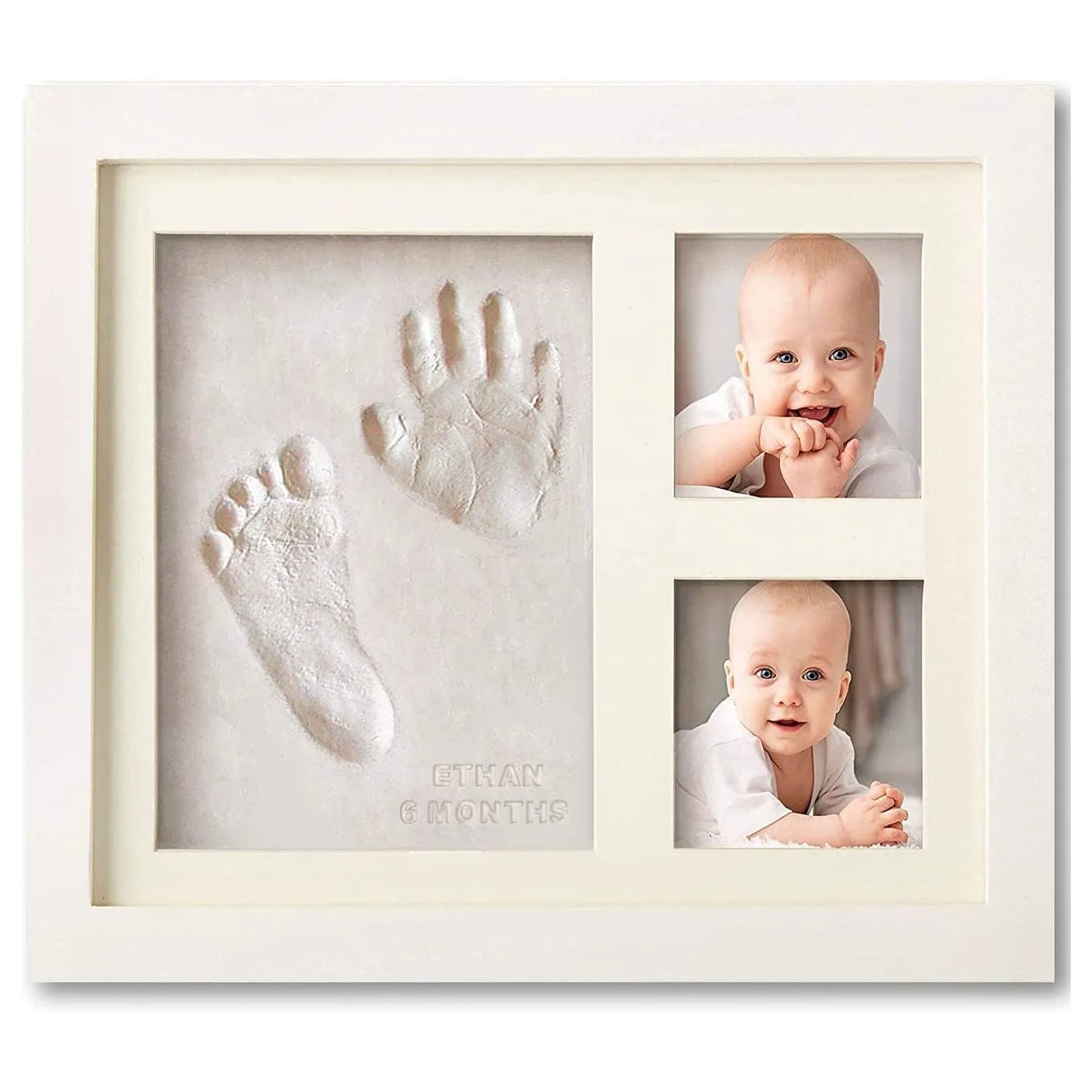 Clay Hand and Foot Imprint Kit Photo Frame for Babies