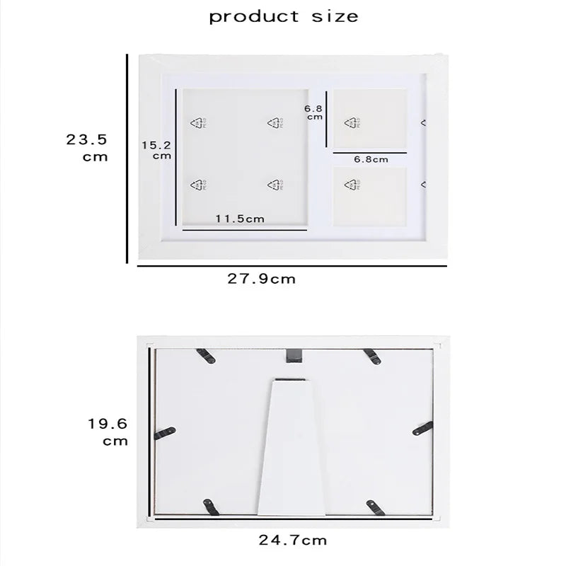 Clay Hand and Foot Imprint Kit Photo Frame for Babies