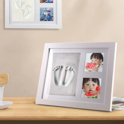 Clay Hand and Foot Imprint Kit Photo Frame for Babies